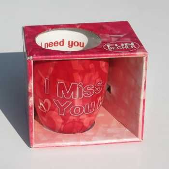I miss you