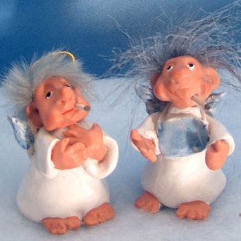 Schutzengel Raucher MINI (links)