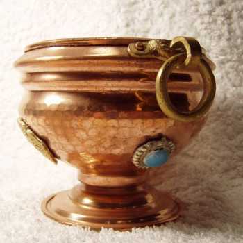 R�ucherschale Kupfer 1